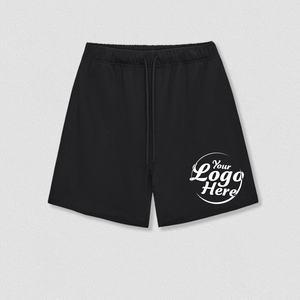 กางเกงขาสั้นลำลองสำหรับผู้ชายกางเกงขาสั้นผ้าฝ้าย380g ทนทาน - Product Image 2