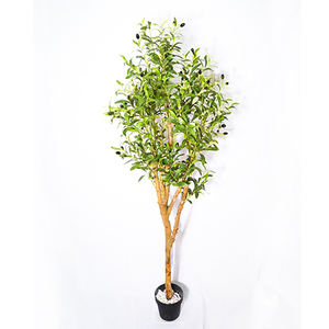 Árbol de <span class=keywords><strong>Olivo</strong></span> Artificial KagaJo <span class=keywords><strong>en</strong></span> <span class=keywords><strong>Maceta</strong></span>, Plástico Ignífugo Resistente a los Rayos UV, Tacto Natural Duradero, Uso <span class=keywords><strong>en</strong></span> Interiores y Exteriores, Altura de 80-320 cm - Product Image 1
