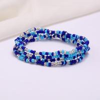 Perles de taille multicolores de style bohème, chaîne de ventre africaine, bijoux de corps pour femmes, accessoire de vacances de plage d'été