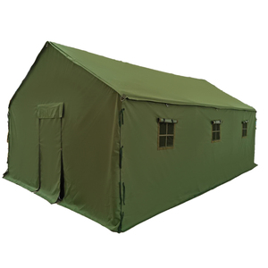 OEM&amp;ODM 84 <strong>Tent</strong> Quick Build Steel Pole Double Layer Four-Season Canvas Green Camp Shelter <strong>Tent</strong> - Product Image 4