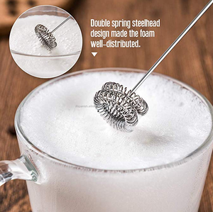 Eléctrico vaporizador de <span class=keywords><strong>leche</strong></span> para café y café <span class=keywords><strong>con</strong></span> <span class=keywords><strong>leche</strong></span> y capuchino batería <span class=keywords><strong>leche</strong></span> espuma para café - Product Image 5