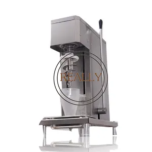 2024 CE Swirl Drill Ice Cream Machine Congelar Sobremesa Equipamento Congelado Iogurte Liquidificador De Sorvete De Frutas Real