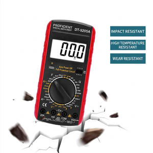 Multímetro Digital DT-9205A 1000V 20A con Apagado Automático para Electricistas - Product Image 1