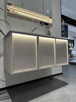 80/90/100/120cm miroir intelligent commode armoire écran tactile pour salle de bain vanité pour chambre à manger mur salle de bain vanité
