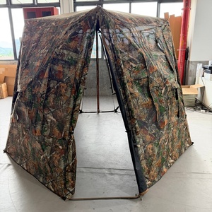 Tenda Mimetica Personalizzabile per Caccia con Visibilità a 360 Gradi, Impermeabile, per Campeggio e Caccia all'Aperto - Product Image 3