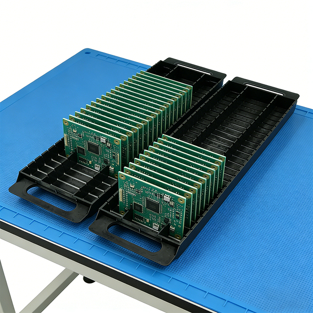 ESD Protective Divider Tray for Sensitive Devices High Capacity Storage Solution with Ventilated Structure for Optimal Airflow