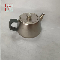 Théière en titane de haute pureté, non toxique, respectueuse de l'environnement, certifiée RoHS CE, sans plomb, mercure, cadmium, utilisation en extérieur sécurisée, marché mondial