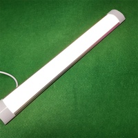Barres lumineuses linéaires en aluminium extrudé de 1200 mm de large, fines et larges, pour bureau, magasin, polycarbonate, vapeur, purification de l'air