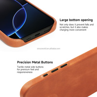 Étui de téléphone en cuir de haute qualité Étui de téléphone magnétique Étui de téléphone portable en cuir