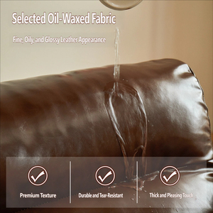 Sillón Individual de Madera Maciza de Estilo Nórdico |   Sillón Reclinable de Cuero de Diseño |   Sillón Reclinable de Lujo para Sala de Estar y Dormitorio - Product Image 2