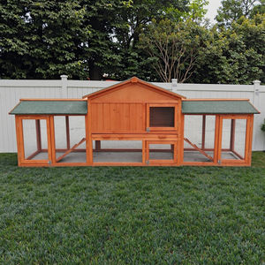 Modern rüzgar geçirmez orta boy ahşap tavuk kümesi çiftlik tavuk kafesi kutusu küçük hayvanlar için paketlenmiş - Product Image 1