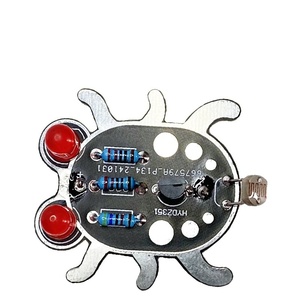 OKYN-Y2254 Weevil Eye Photosensitive Light-emitting <b>Tube</b> <b>LED</b> Electronic Unassembled Soldering DIY Kit - Product Image 2