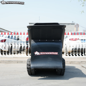 Rhinoceros Cement, Sand and Other Special Crawler Transporters,1.3ton Mini Crawler Dumper,Rotary Dump <strong>Bucket</strong> KS2700 - Product Image 6