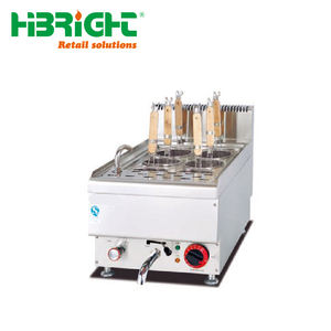 Comptoir commercial en acier inoxydable chauffage rapide cuiseur à nouilles haute capacité 2/4/6 panier chaudière à pâtes gaz/électrique - Product Image 4