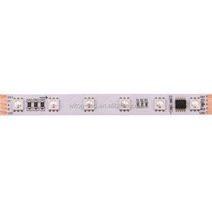 شريط إضاءة <span class=keywords><strong>LED</strong></span> رقمي <span class=keywords><strong>RGB</strong></span> من نوع SMD5050 SM18512 مع تحكم DMX512، إضاءة ملونة، شريط <span class=keywords><strong>LED</strong></span> مرن 12 فولت - Product Image 3