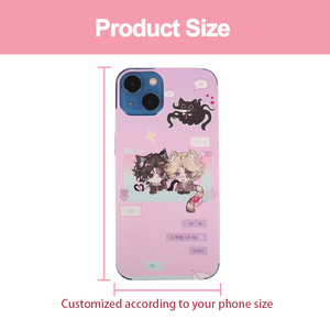 Autocollant de té<span class=keywords><strong>l</strong></span>éphone personnalisé avec dessin animé anime, impression UV, <span class=keywords><strong>film</strong></span> papier écologique, taille et logo personnalisés pour une utilisation promotionnelle - Product Image 2