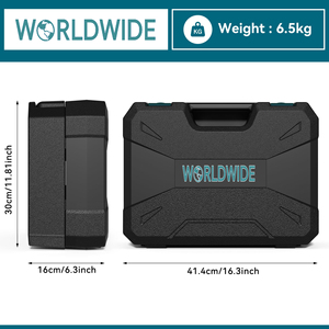 Juego de Herramientas de 328 Piezas, Caja de Herramientas con Cajón de Almacenamiento, Acero al Carbono, Polipropileno, Llave Hexagonal para Reparaciones del Hogar, Automóviles, Bricolaje y Uso General - Product Image 5