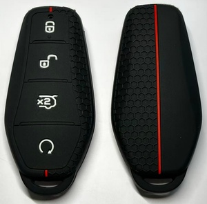 Nouvelle Housse de Clé de Voiture en Silicone, Porte-clés pour Nissan X-Trail T33 Qashqai J12 Teana 2022 <span class=keywords><strong>2023</strong></span> 2024 - Product Image 3