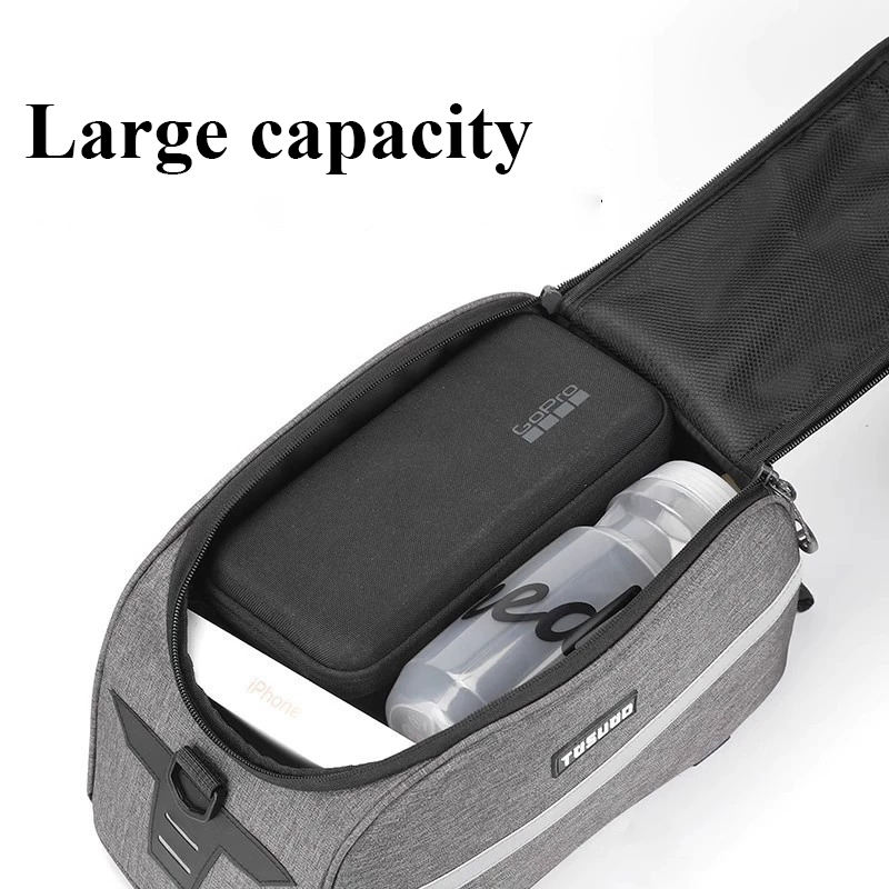 HONGDAK New Waterproof Bicycle Bag Portable Rear Rack Tail Seat Trunk Rack Cycling MTB Bike Carrier Luggage Bag