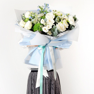 Tanabata — papier d'emballage floral, de style coréen, étanche, pour Bouquet, ligne magnétique, nouveauté, vente en gros - Product Image 4