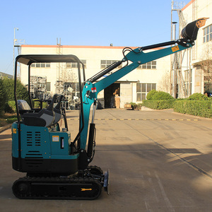 Mini-excavatrice de 2 tonnes, type chenilles, avec moteur EPA, pour le nettoyage des marais et les travaux de construction - Product Image 4