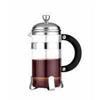 Wholesale <strong>Top</strong> Seller Custom Made Logo Household Tea Coffee Maker Borosilicate Glass French Press