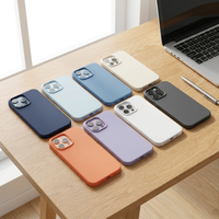 Étui de téléphone en silicone imperméable pour iPhone et Samsung, coque antichoc souple, antidérapante, protection intégrale