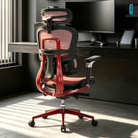 Fauteuil de bureau ergonomique robuste avec support lombaire réglable et respirant, pivotant à 360° °   Chaise de bureau de direction
