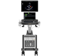 Échographe Doppler Couleur Vétérinaire T9-VET sur Chariot, Double Écran, Scanner d'Échographie Animale pour Chiens, Chats et Animaux de Compagnie (Cardiaque)