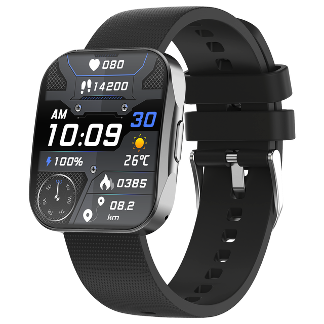 Lady Smartwatch 1.85 Inch AMOLED Curved Screen IP68 Waterproof Sports Heart Rate Detection BT Call Fashion Smart Watch