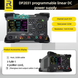 Fuente de Alimentación Regulable Lineal Programable Rigol DP2031, 222W/32V/3A, Canales para Equipos de Prueba Lexso - Product Image 4
