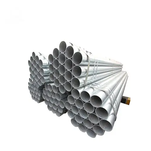 Tubo redondo de aço galvanizado mergulhado a quente de 1,2 mm Tubo Hot GI zinco 150g