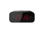 Dual Alarm 1,2-Zoll-LED-Anzeige Digitale PLL AM/FM-Radio uhr Elektronische Kunststoff uhr für Schreibtisch-und Tisch gebrauch