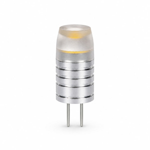Bombilla LED G4 COB DC12V con disipador de calor de aluminio, lente de PC, reemplazo de halógeno, LED G4 para uso residencial en interiores. - Product Image 1