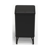 Poubelle à capteur pliable, surface facile à nettoyer, étanche, pour usage résidentiel, 60L, approvisionnement en gros, conforme UKCA
