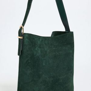 Sac fourre-tout essentiel en cuir suédé couleur unie personnalisé pour femme, portable, à bandoulière unique, idéal pour les voyages et le shopping, toutes saisons - Product Image 5