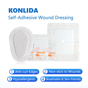 Perban Luka Steril Transparan Perekat Sendiri, <span class=keywords><strong>Film</strong></span> Incision Bedah untuk Operasi - Product Image 3