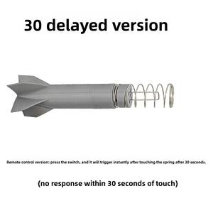 Accessoire Lanceur pour Drone à Déclenchement par Impact Haute Sensibilité, Modèle de Bombe Simulée avec Armature PC, Pièces d'Amélioration Bombe en Plastique - Product Image 6