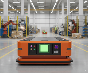 Chariot logistique <span class=keywords><strong>AGV</strong></span> robuste personnalisé de 10 tonnes Trolley Track Straighttransporter Véhicule à plate-forme sans rail intelligent - Product Image 2