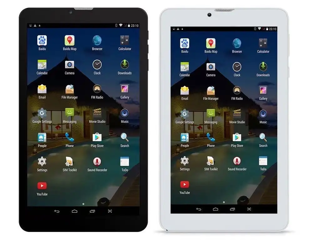 Tablette pc android 10.0 de 7 pouces, avec 1 go de ram, 16 go de rom, double sim, ordinateur portable, 3g, haute qualité