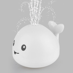 Brinquedo de Banho Elétrico em Forma de Baleia com Luz e Música, Brinquedos de Plástico para Brincar na Água para Crianças e Bebês - Product Image 3