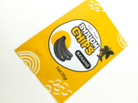 Emballage en plastique pour chips de pommes de terre et de bananes de qualité alimentaire avec impression personnalisée, sachet refermable