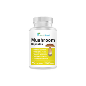 Fast Shipping Immune Support Capsules Improve Mood Boost Vitality Natural Mushroom Capsules Mushroom Pills - Product Image 1