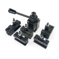 Fabricant chinois PDM 251-000 – Ensemble de porte-outils à changement rapide de type cale pour tour CNC, en acier oxydé noir haute résistance, 6 pièces