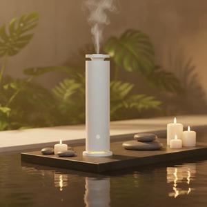 Difusor de Aroma para el Hogar sin Agua con Superficie Mate, Control Remoto y Luz Elegante, Ideal para Regalos y Conjuntos de Regalo - Product Image 1