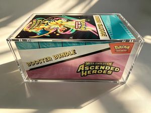 Pokémon Ascended Heroes Big Booster Bundle Boîte de présentation en acrylique - Product Image 3