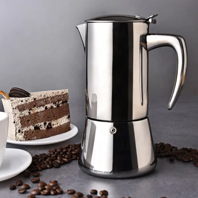 Gasfornuis Espresso Maker Moka Pot Italiaanse Koffiezetapparaat Voor Office Home Classic Cafe Percolator Koffie Pot
