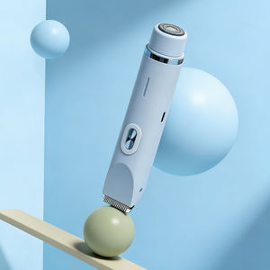 เครื่องกำจัดขนไฟฟ้าสำหรับผู้หญิง แบบสองหัว สำหรับใบหน้าและร่างกาย พร้อมแผ่นหมุน กันน้ำ IPX7 รองรับภาษาอังกฤษ ใช้ในครัวเรือน - Product Image 1