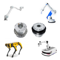 Actuador Rotatorio Hueco de 48V Personalizado de Fábrica para Robot, Motor de Engranajes Armónicos, Módulo de Articulación Robótica