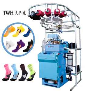 China fábrica automática 6f meias fazendo máquina com o melhor preço